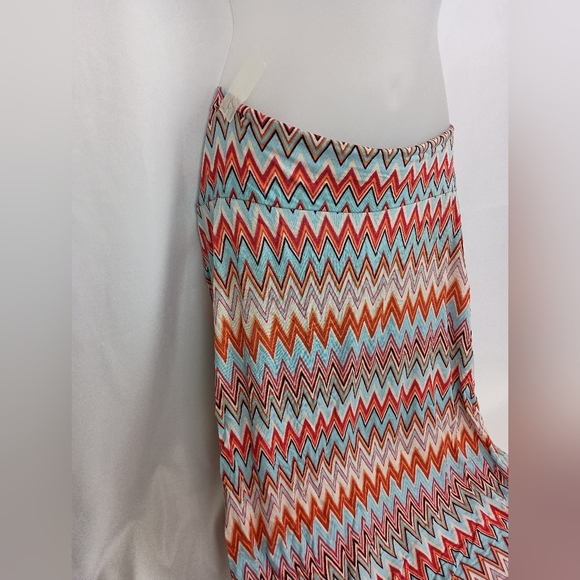 2/$30 RUE 21 Colorful Chevron Maxi Summer Skirt (#1,367) - Picture 4 of 9